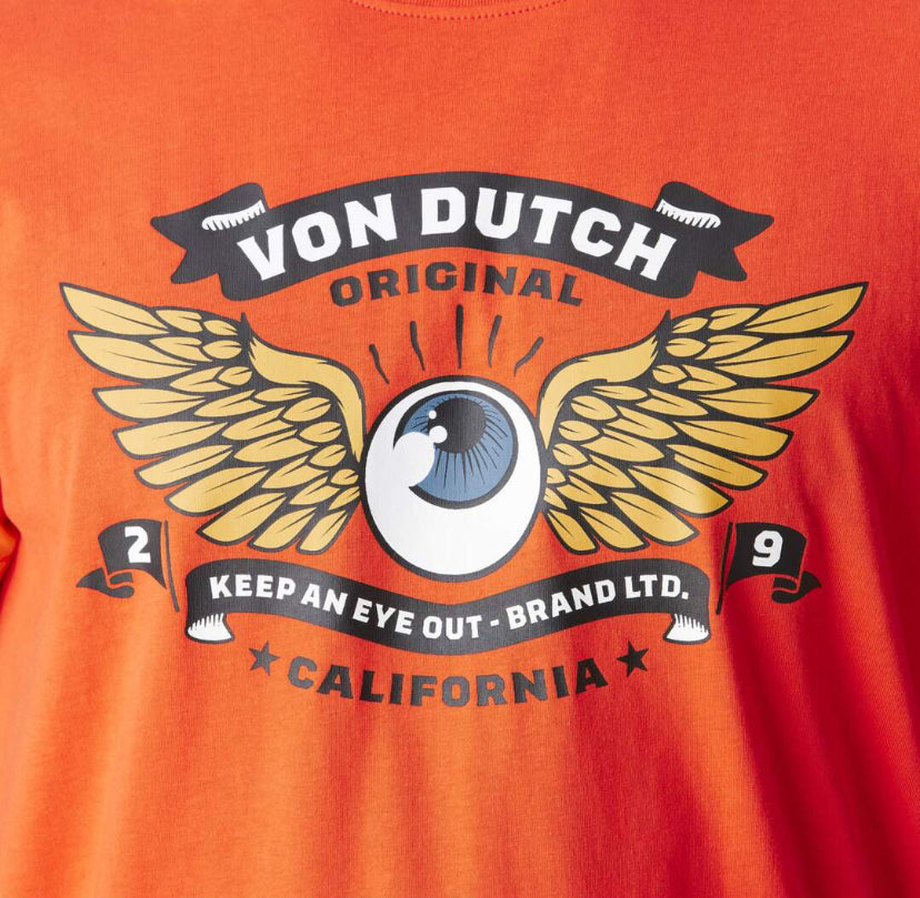 Tee-shirt Von Dutch orange