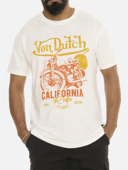Tee-shirt Von Dutch blanc