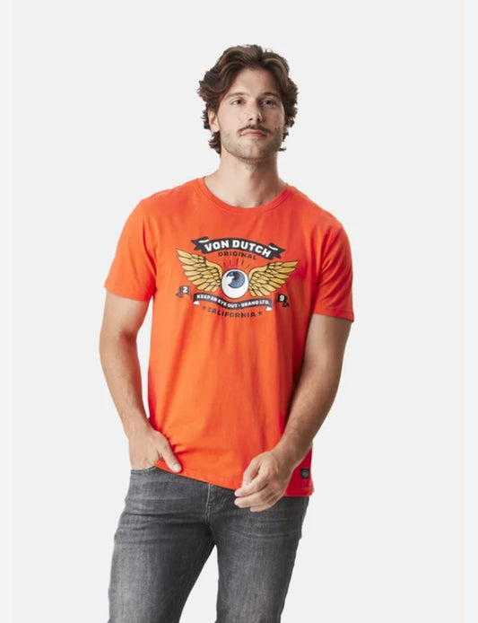Tee-shirt Von Dutch orange