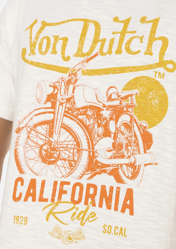 Tee-shirt Von Dutch blanc